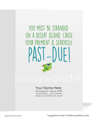 SOS! A Payment From You Could Save Me! Bill Collection Greeting Cards
