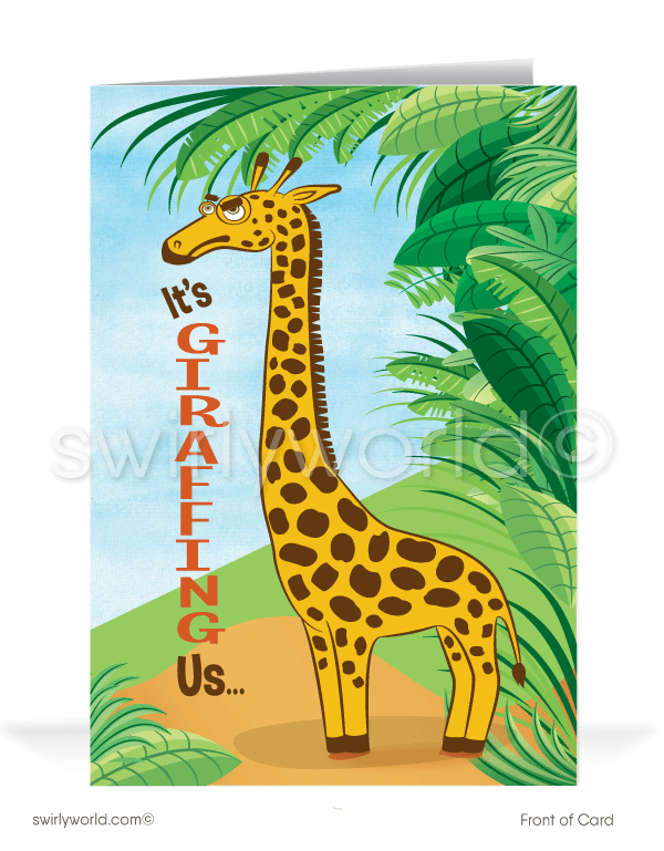 Funny Humorous Bill Collection Cards