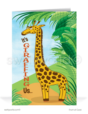 Funny Humorous Bill Collection Cards