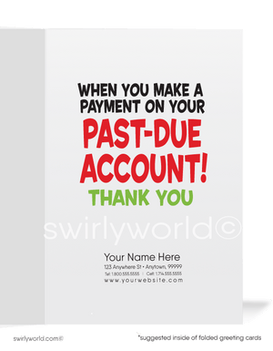 TOADALLY AWESOME COLLECTION Cards To Collect Payment On Past-Due Accounts
