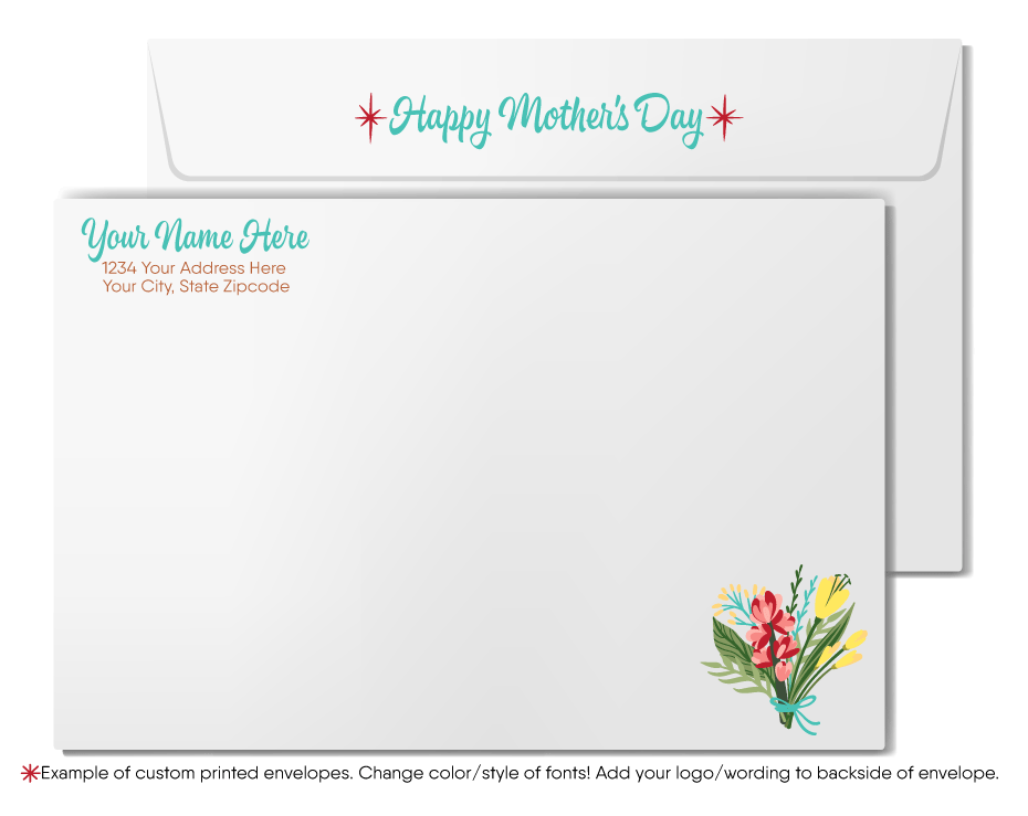 Humorous Business Happy Mother's Day Cards for Customers