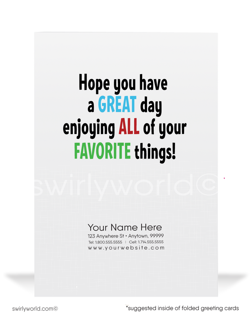 Funny Business Happy Father's Day Cards for Clients