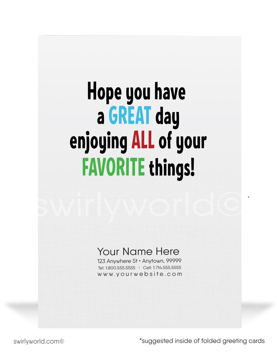 Funny Business Happy Father's Day Cards for Clients