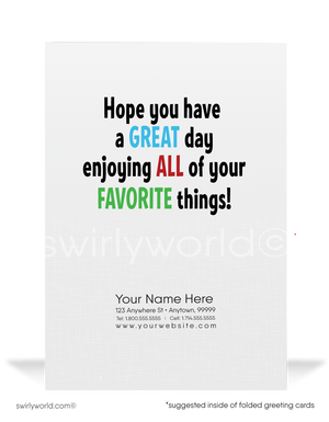 Funny Business Happy Father's Day Cards for Clients