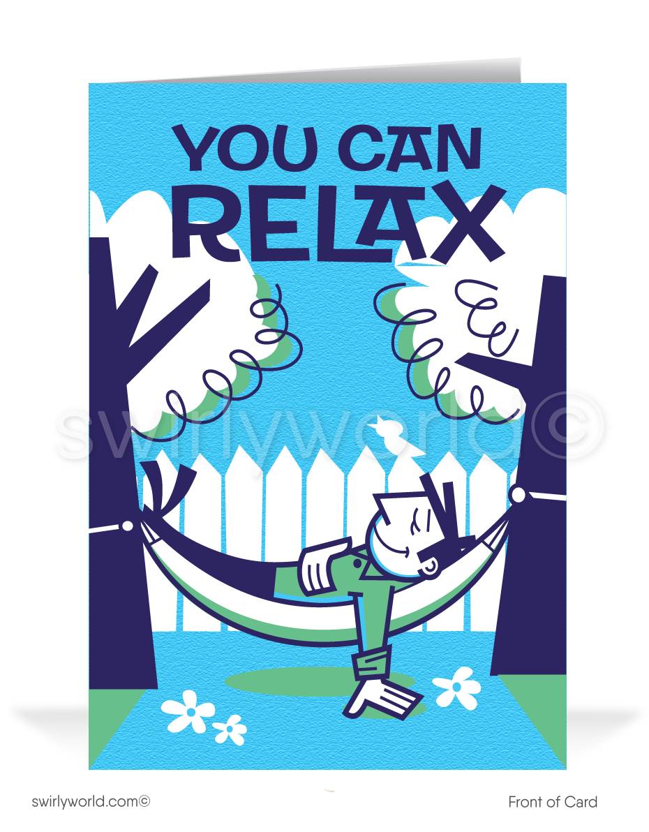 Humorous Business Father's Day Cards for Customers