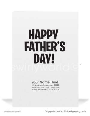 Cool Doing Business With You Happy Father's Day Cards