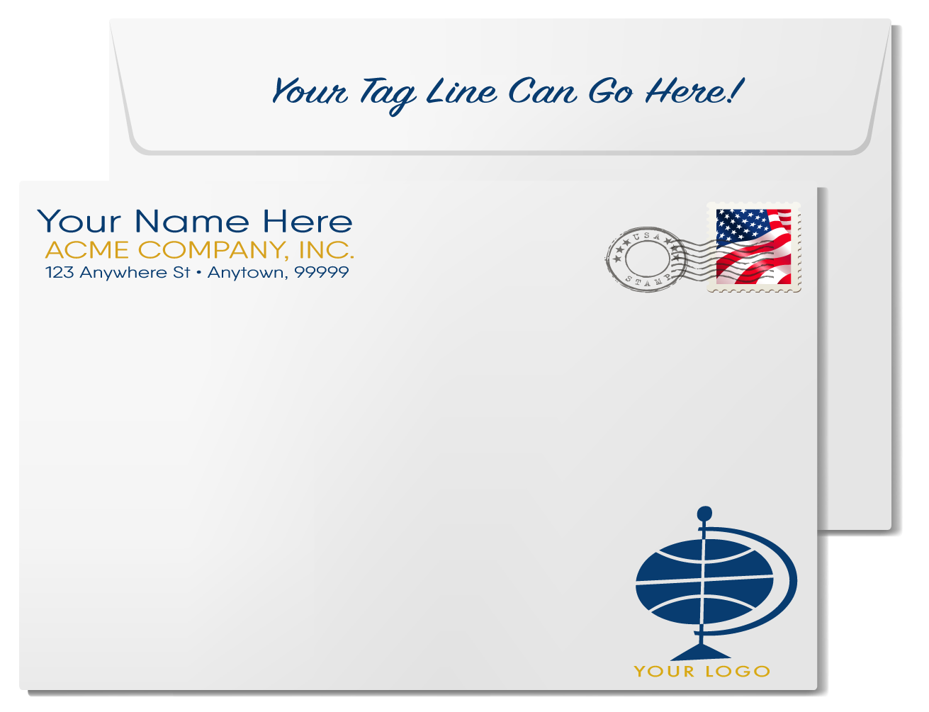 Traditional Navy With Sympathy Cards