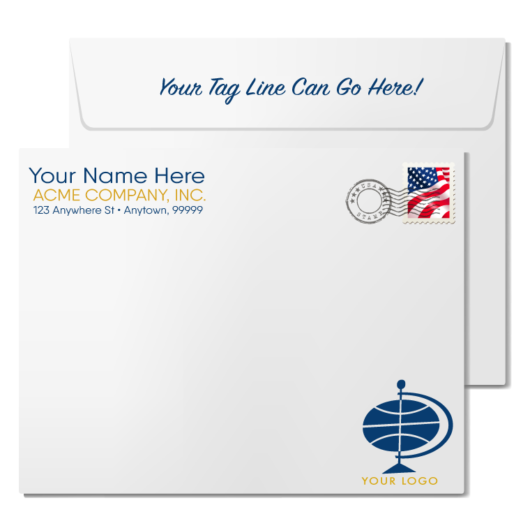 Atomic Retro Mid-Century Modern Style Aqua Blue Thank You Note Cards