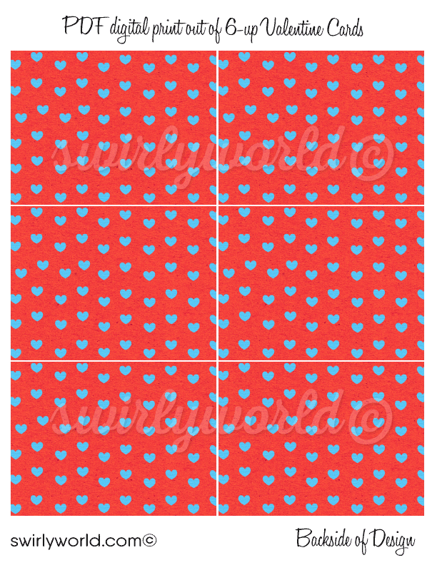 Vintage 1950s Choo Choo Train Retro Valentine Cards for Boys School Classroom