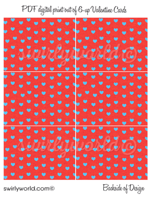 Vintage 1950s Choo Choo Train Retro Valentine Cards for Boys School Classroom