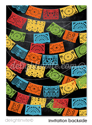 Little Muchacho Numero Uno Mexican Fiesta 1st Birthday Party Invitation Envelopes