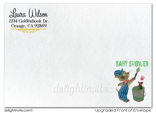 Vintage Little Golden Book Printed Envelopes