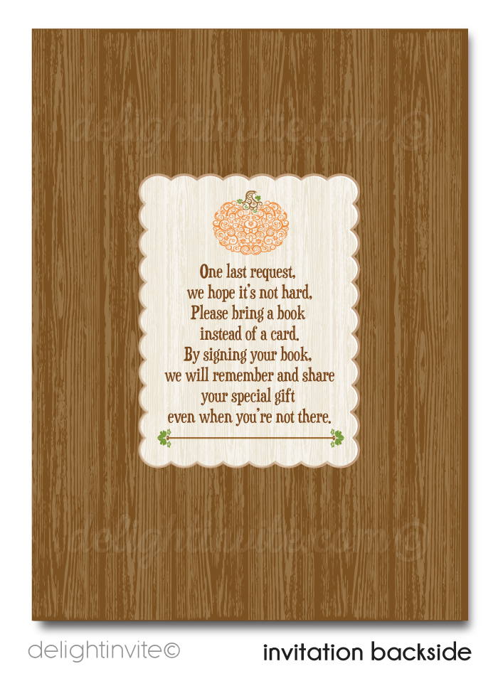 October baby 2025 shower invitations
