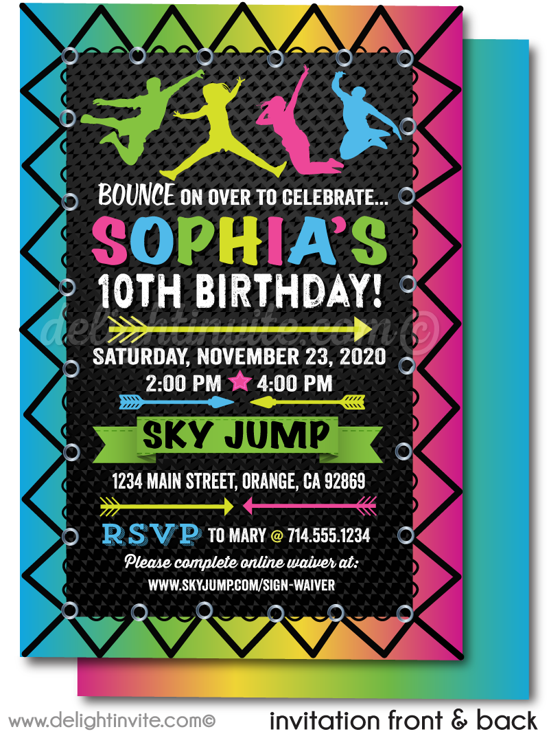 Jump street birthday sales party