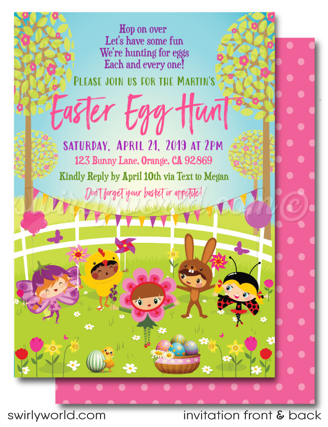 Easter Party Invitation Wording