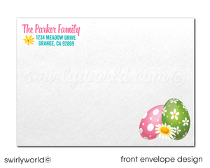 Cute Spring Easter Egg Hunt Party Invitation Digital Download