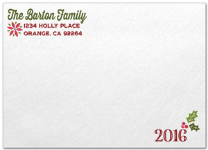 Rustic Vintage Season's Greetings Holiday Family Photo Card Printable Digital