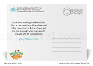 Vintage Spring Professional Business Easter Postcards