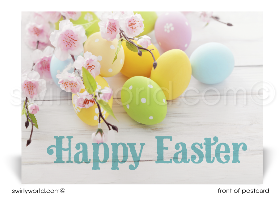 Vintage Spring Professional Business Easter Postcards swirlyworlddesign