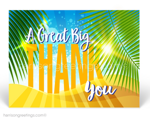 Professional Thank You Postcards for Business