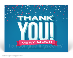 Corporate Thank You Postcards for Customers