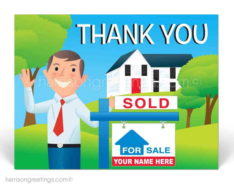 Thank You Postcards for Realtors