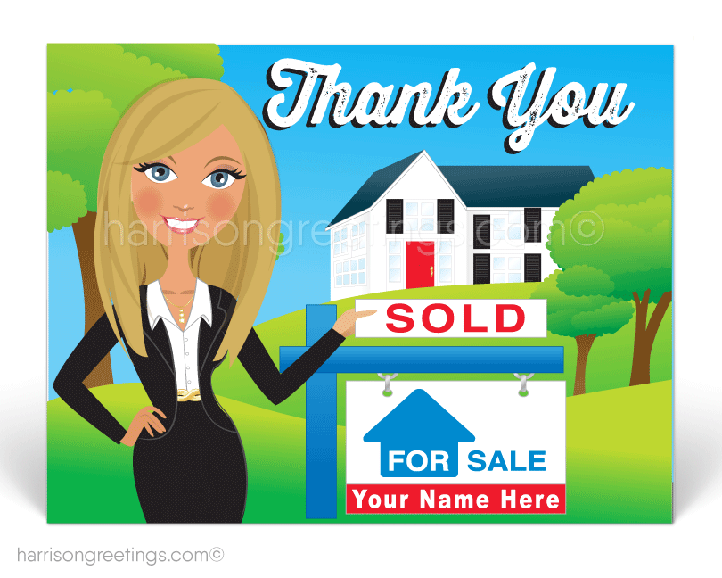 Thank You Postcards for Realtors