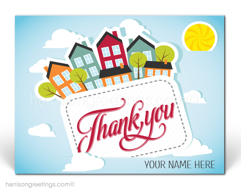 Client Thank You Postcards for Realtors