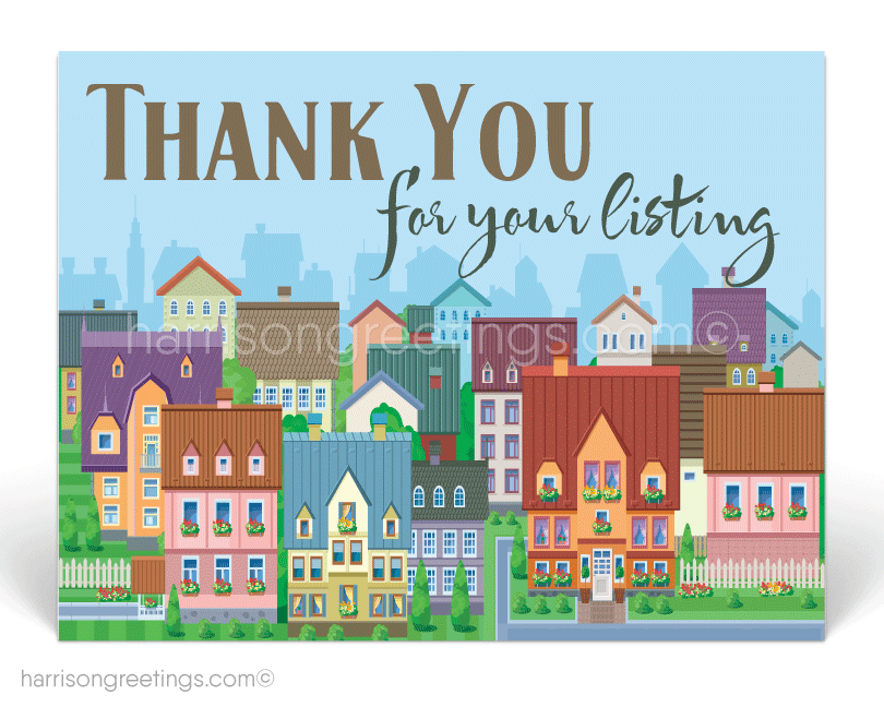 Thank You Client Postcards for Realtors