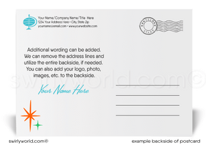 Birthday Cake Business Professional Corporate Happy Birthday Customer Postcards