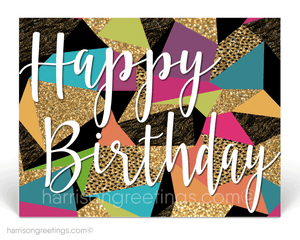 Business Happy Birthday Postcards for Customers