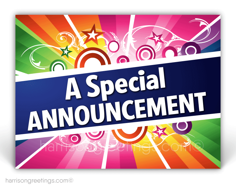 Special Announcement Postcards for Business