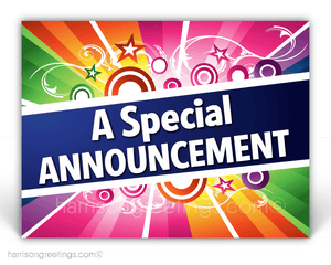 Special Announcement Postcards for Business