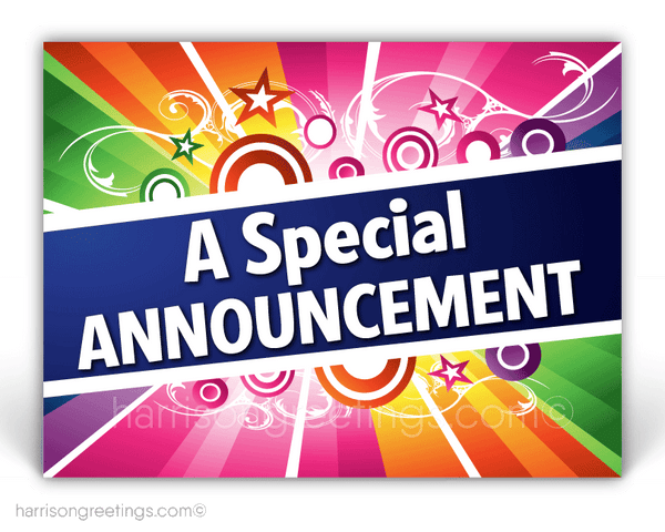 Special Announcement Images