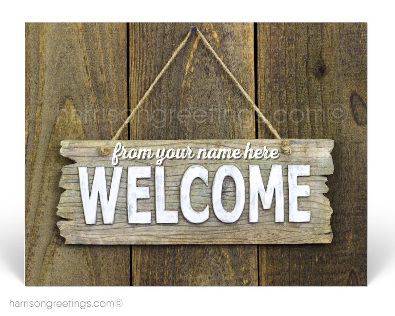 Welcome to Our Company Postcards for New Clients
