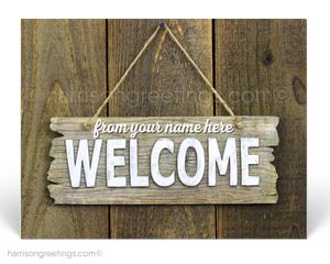 Welcome to Our Company Postcards for New Clients