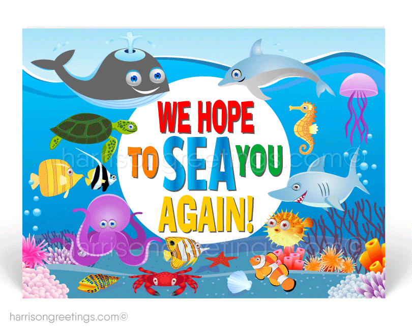 We Miss You Postcards for Church