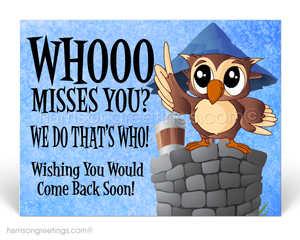 We Miss You Postcards for Business
