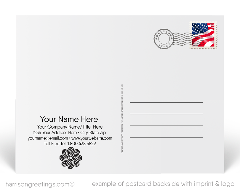 Corporate Thank You Postcards for Customers