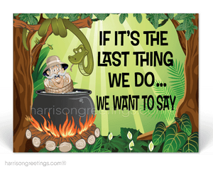 Funny Thank You Postcards for Customers