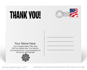 Basketball Customer Thank You Postcards