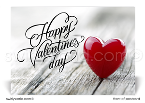 Business Valentine's Day Postcards for Customers