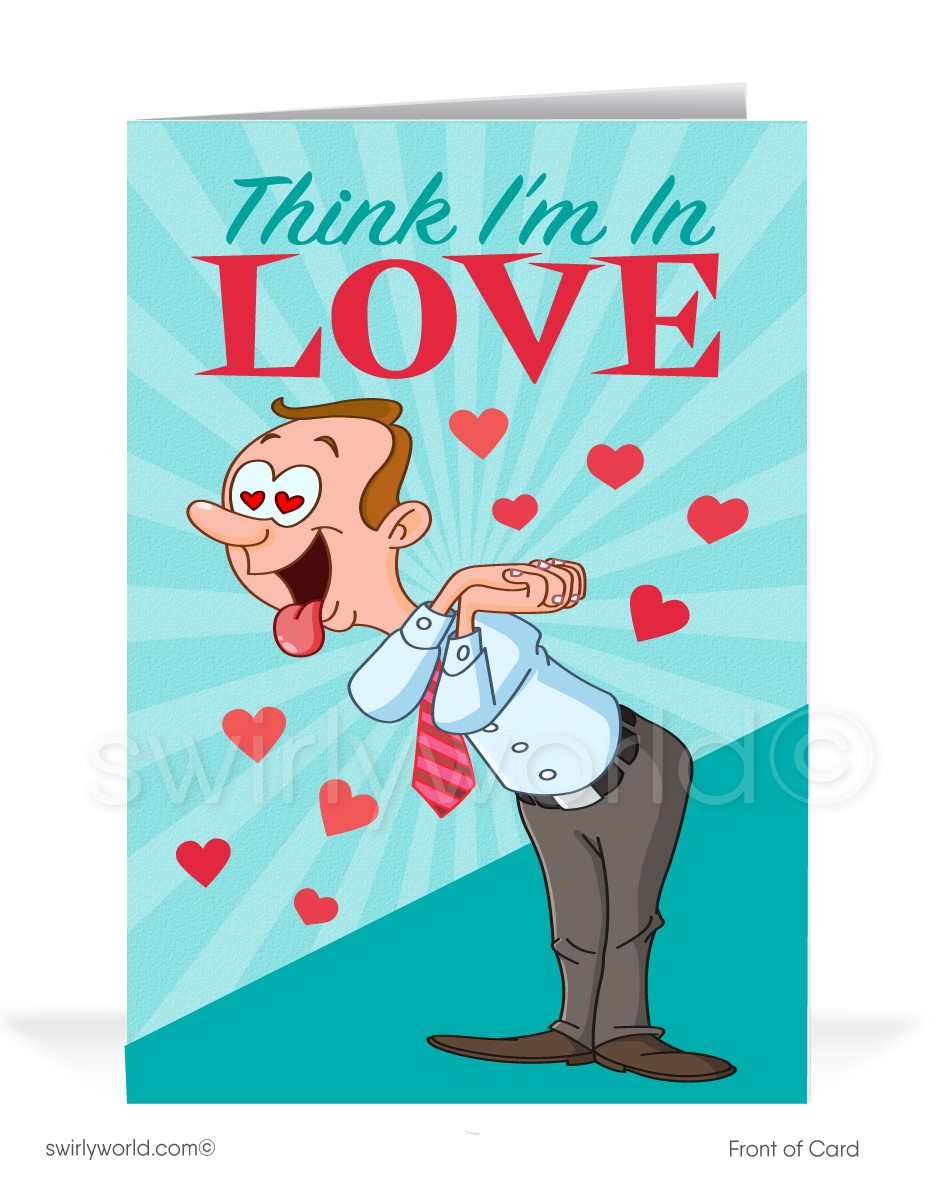 In Love With Your Business Happy Valentine's Day Card