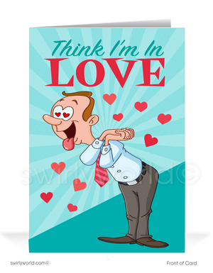 In Love With Your Business Happy Valentine's Day Card