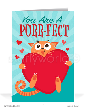 Funny Humorous Cartoon Customer Valentine's Day Card