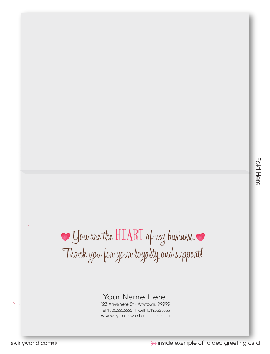 Love Grows Here! Embrace the whimsy and warmth of Valentine's Day with our enchantingly designed greeting card, perfect for anyone looking to spread love and joy during this season of affection. Featuring a delightful illustration of a whimsical tree, each branch lovingly crafted from hearts, this card captures the essence of love growing and flourishing.