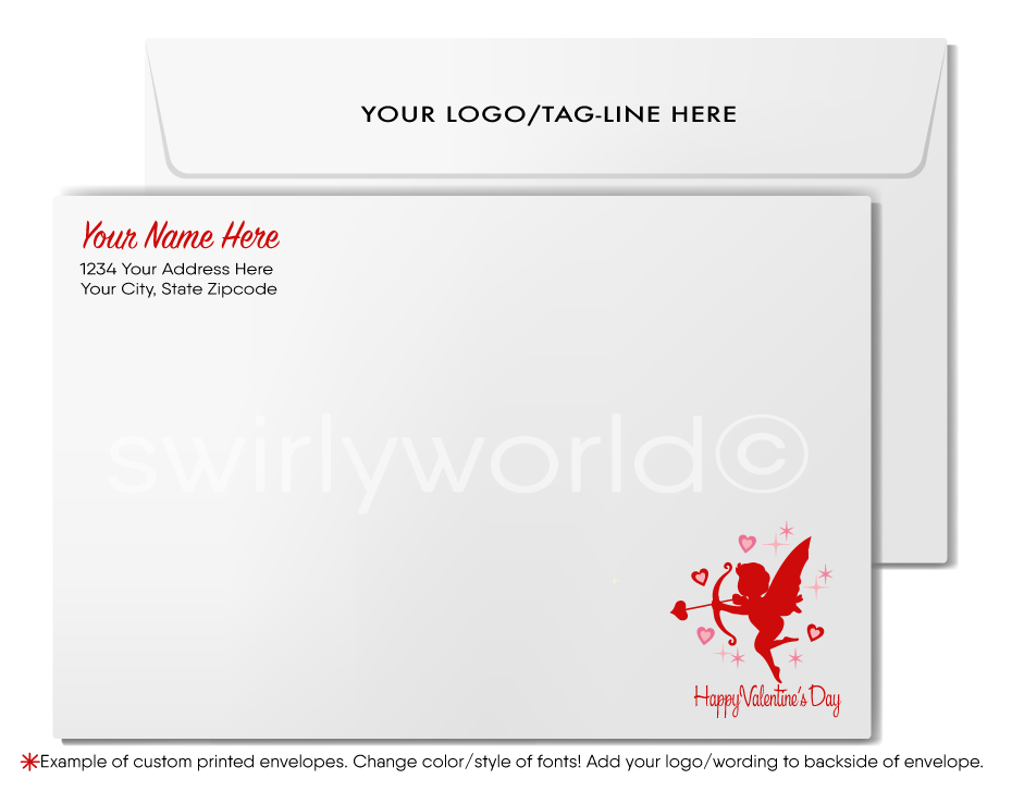 Professional Corporate Business Humorous Valentine's Day Cards
