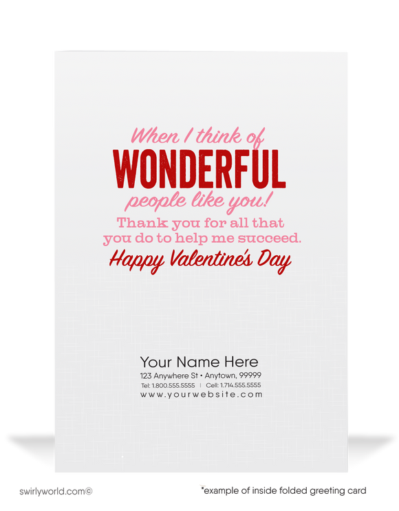 Cute Business Happy Valentine's Day Cards For Women