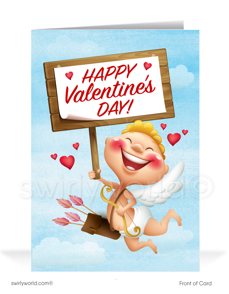 Professional Corporate Business Happy Valentine's Day Cards