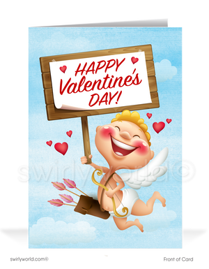 Professional Corporate Business Happy Valentine's Day Cards